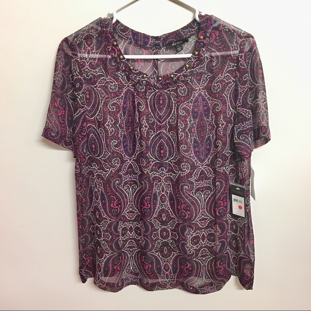 NWT Ella moss women top